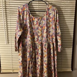 Plus Size Forever21+ Floral Skater Dress